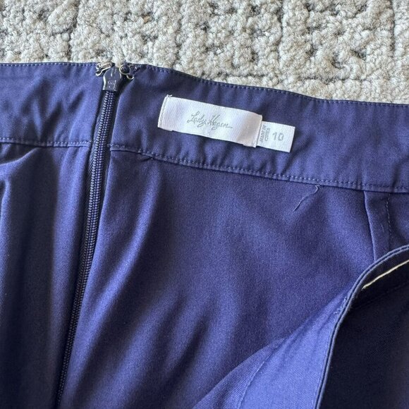 Lady Hagen Women's Navy Tennis Active Skirt Size 10 Polyester/Spandex Pockets &‎ - Picture 3 of 4